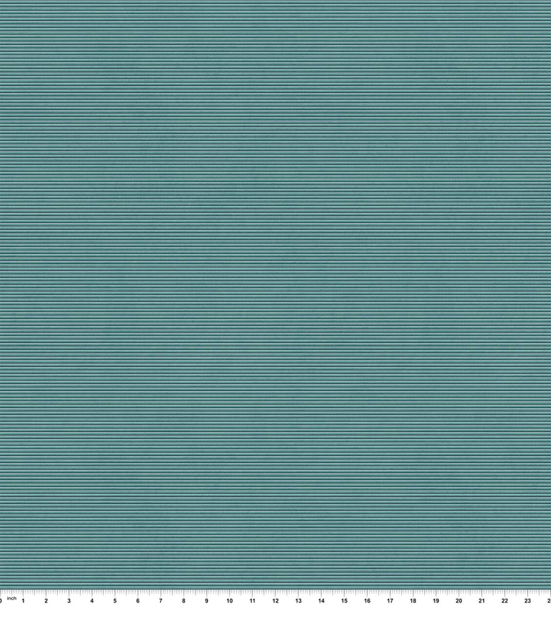 Springs Creative Modern Coastal Peacock Green Valli Stripe Mohair Fabric